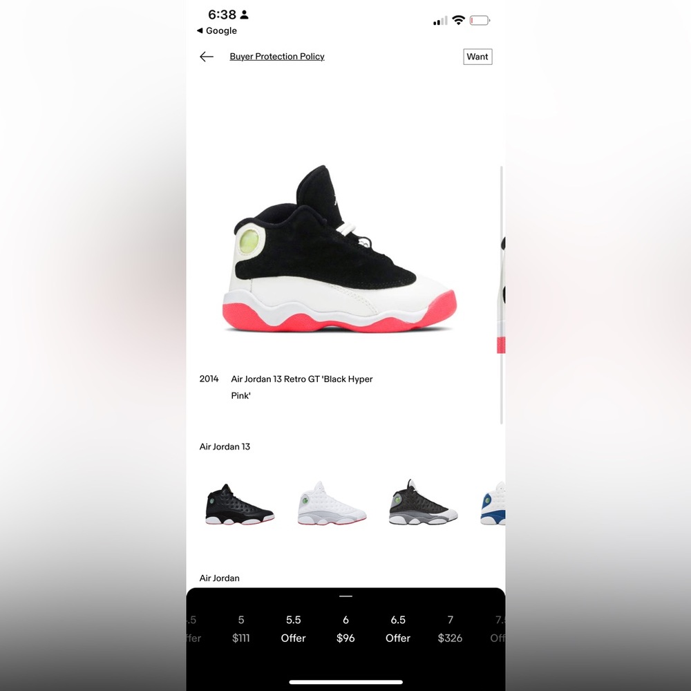 Air Jordan 13 Retro GT ‘Black Hyper Pink’